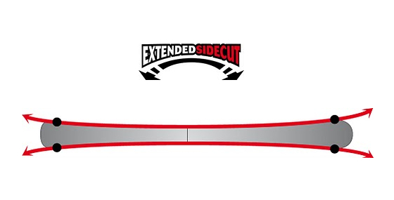 Rossignol: Extended Sidecut 1