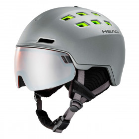Гірськолижний шолом Head Radar Anthracite Lime