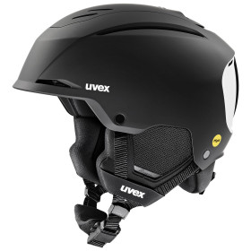 Гірськолижний шолом Uvex Resolution MIPS Black-white