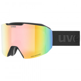 Гірськолижна маска Uvex Evidnt Attract V Black matt/Mirror rainbow S1 – S3