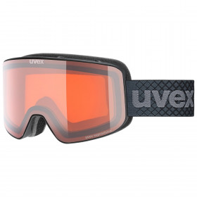 Маска Uvex Pyrit LG black matt/orange-clear S2
