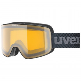 Маска Uvex Pyrit LG black matt/yellow-clear S1